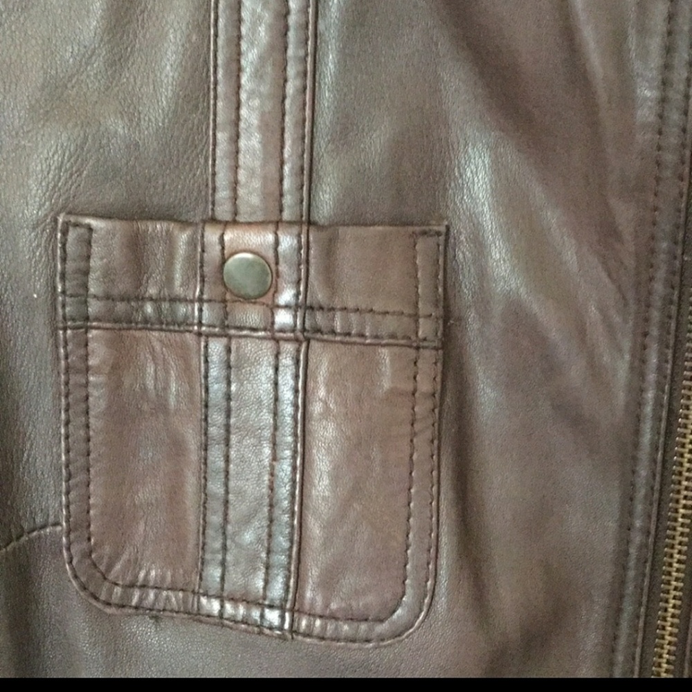 Kenneth Cole leather jacket - Picture 4 of 6